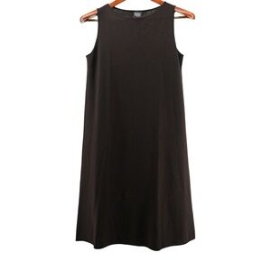 Eileen Fisher 100% Wool Espresso Dress in Petite Small